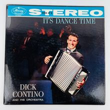 Dick Contino And His Orchestra – It's Dance Time Vinyl LP Record Album SR-60006
