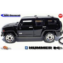 RARE KEYCHAIN TRIPLE BLACK HUMMER H3 4X4 CUSTOM Ltd Ed