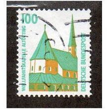 GER 1987 100pf 'TOURIST SIGHTS' FINE USED (EBID30-122)