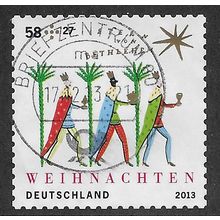 GER 2013 €0.58 + 0.27 (S/A) 'CHRISTMAS' FINE USED (EBID60-377)