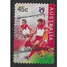 AUS 1996 45c(S/A) 'CENTENARY OF THE AFL' FINE USED (EBID63-087)