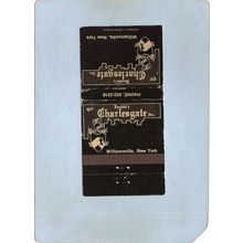 New York Williamsville Matchcover Jacobbi's The Charlesgate Inc Restaurant~2434