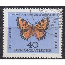 GERMANY DDR [1964] MiNr 1008 ( O/used ) Schmetterlinge