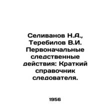 Selivanov N.A., Terebilov V.I. Initial investigative actions: Investigator's Bri