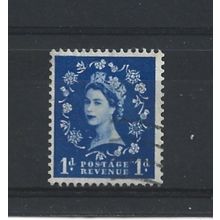 GB.SG588 1d Ultramarine.Fine Used.Jul25