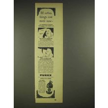 1947 Purex Bleach Ad - All Cotton Things Cost More