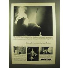 1965 Boeing Minuteman II Missile Ad - Capability Faces