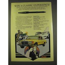 1977 Pentel Rolling Writer Pen Ad - Classic Experience