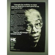 1978 Roche Medication Education Ad - My Sister Gave Me