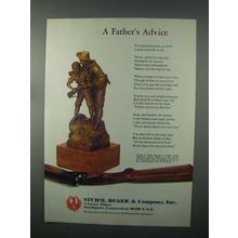 1982 Ruger Firearms Ad - A Father's Advice