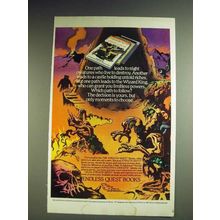 1984 TSR Endless Quest Books Ad - One path leads to night creatures