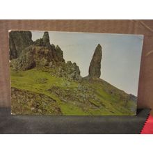 THE OLD MAN OF STORR. ISLE OF SKYE used postcard 1975 postmark =