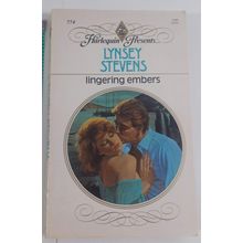 lingering embers by lynsey stevens 1985 harlequin paperback good