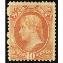 O88, Mint HR 10¢ Official Stamp SCV $140.00 - Stuart Katz