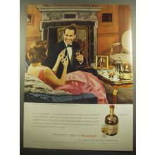 1959 Drambuie Liqueur Ad - After dinner - a Dram of Drambuie