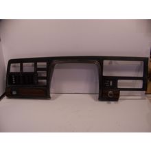 1977 CHRYSLER NEWPORT CUSTOM INSTRUMENT CLUSTER BEZEL SURROUND OEM WOOD GRAIN