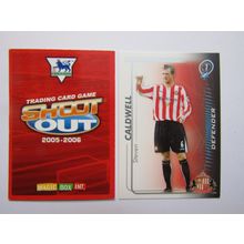 Steven Caldwell - Sunderland - Shoot Out 2005 2006 Magic Box Football Card (EF1)