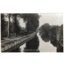 Thetford, The Haling Path, Norfolk, RP Postcard.