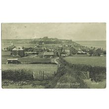 Mundesley On Sea, General View, Norfolk, Postcard.