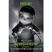 Frankenweenie (2012)_6 Movie Film Poster Canvas iconic design