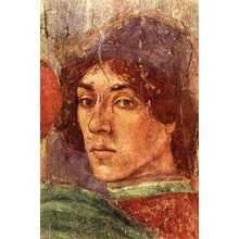 Lippi_Filippino_Self_Portrait Art Gallery Poster Canvas Print Wall Decoration A0