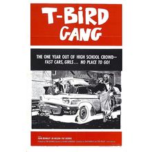 T Bird Gang 01 Poster Canvas Movie Film Print A0 A1 A2 A3 A4 A5 A6 Art Wall Deco