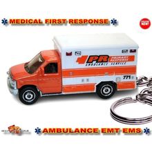 RARE KEYCHAIN AMBULANCE EMS/EMT PARAMEDIC PR RESCUE
