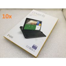 Lot of 10 - ZAGG Cover Fit Bluetooth Keyboard for Samsung Galaxy Note Tab Pro