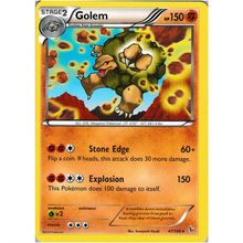 Pokemon XY Flashfire - #47/106 - Golem