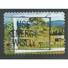 AUS 2012 60c (S/A) 'LIVING AUSTRALIA- RURAL POSTBOXES' FINE USED (EBID36-848)