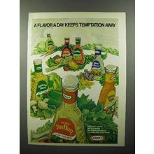 1978 Kraft Salad Dressing Ad - A Flavor A Day