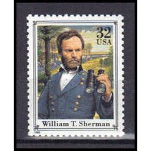 2975q 32c William T. Sherman Fine MNH Z3978 (1)