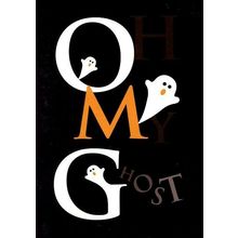 OMG HALLOWEEN - Tree Free Greeting Card - 14477
