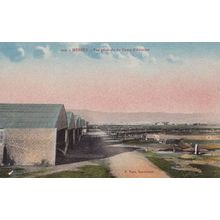 Morocco Moroccan Airfield Aviation Camp Postcard