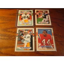 1989 Topps, 4-Cards, IRVIN HOF/SHARPE,, ++