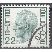 Belgique 1979 Michel 1997 O Cote (2008) 0.50 € Roi Baudouin Cachet rond
