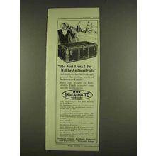 1913 National Veneer Products Indestructo Trunk Ad - Next I Buy