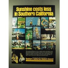 1975 Southern California Ad - Sunshine Costs Less
