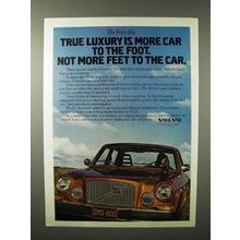 1975 Volvo 164 Car Ad - True Luxury is More