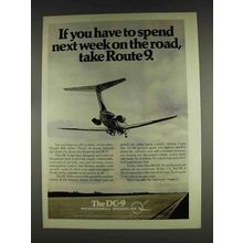 1978 McDonnell Douglas DC-9 Jet Ad - Take Route 9