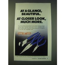 1988 Channellock Pliers Ad - At a glance, beautiful