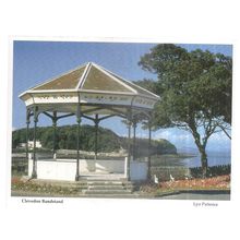 CLEVEDON BANDSTAND nr. BRISTOL unused vintage postcard by St. Peter's Hospice =