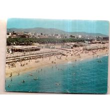 CALELLA DE MAR, SPAIN used postcard =