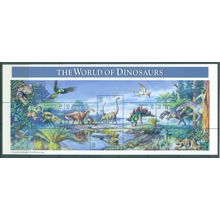 3136 32c Dinosaurs Very Fine MNH Top Blk/8 L00085