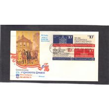 FDC Fleetwood 1543-1546 10c Congress (Cachet-U/A) American Revolution CV42814
