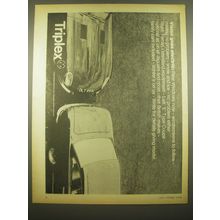 1966 Triplex Electric Rear Windows Ad - Vision goes electric