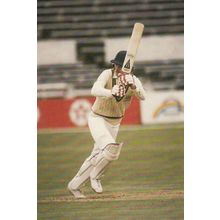 Chris Broad English Nottingham Cricketer Cricket Postcard