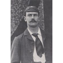 Charles Kortright Victorian Essex Bowler Cricket Postcard