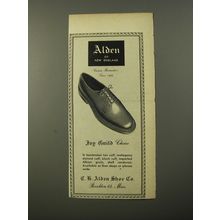 1954 Alden of New England Shoes Ad - Joy Guild Choice