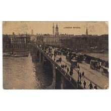 Pre 1914 LONDON ~ LONDON BRIDGE AUTO-PHOTO SERIES - See Scans
